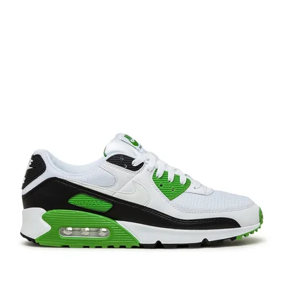 Nike Air Max 90 (Weiß / Schwarz / Grün)