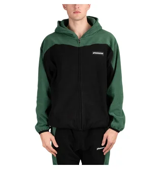 Pleasures Whiskey Zip Hoodie (Grün / Schwarz)