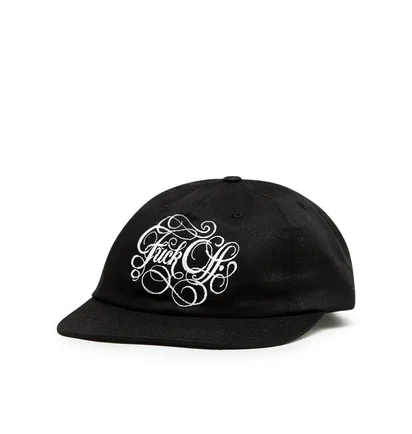 Raised by Wolves Fuck Off Dad Cap (Schwarz)