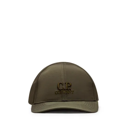 C.P. Company Chrome-R Goggle Cap (Grün)