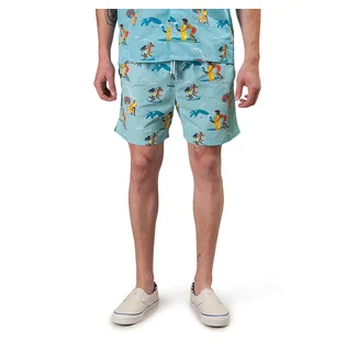 Aimé Leon Dore Block Party Swim Trunks (Blau)