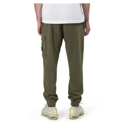 Stone Island Garment Dyed Sweat Pant (Olive)
