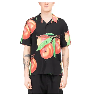 Stüssy Peach Pattern Shirt (Schwarz)