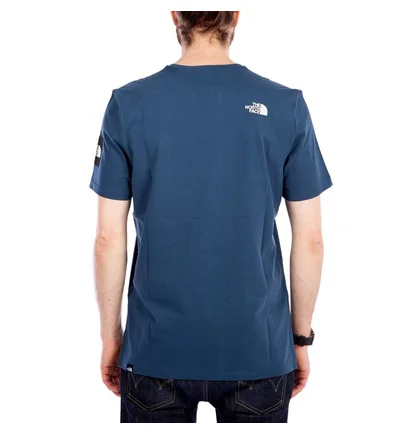 The North Face M S/S Fine 2 Tee (Blau)