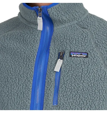 Patagonia Retro Pile Jacket (Grün / Blau)