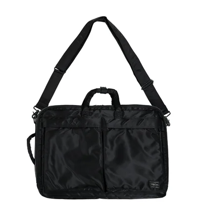Porter by Yoshida Tanker 3Way Briefcase (Schwarz)