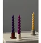 HAY Tube Candleholder Small (Braun)