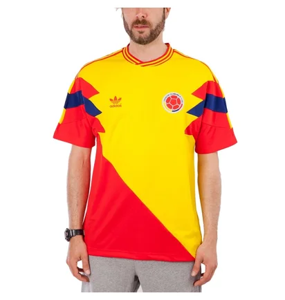 adidas Colombia MashUp T-Shirt (Gelb / Rot)