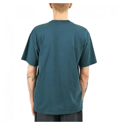 Carhartt WIP S/S Mosby Script T-Shirt (Dunkelgrün)