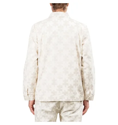 Dime Puzzle Twill Jacket (Beige)