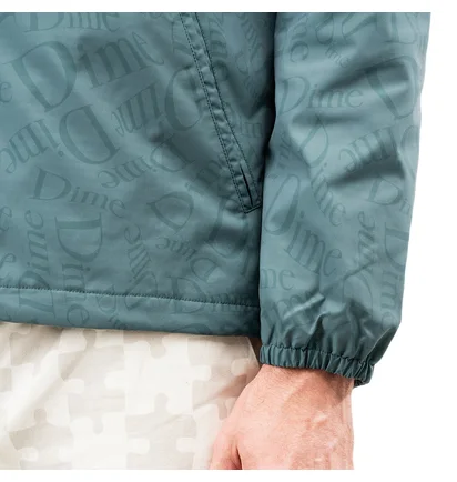 Dime Allover Coach Jacket (Grün)