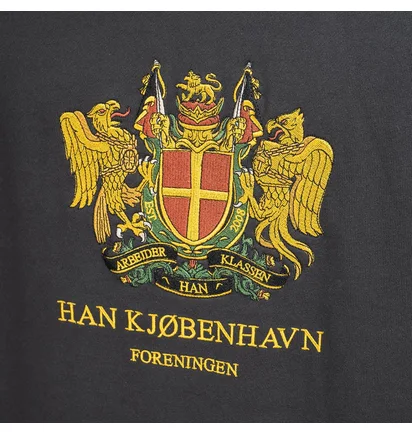 Han Kjobenhavn Artwork Hoodie (Schwarz)