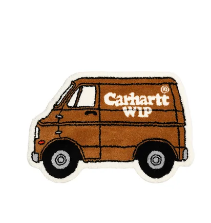 Carhartt WIP Mystery Rug (Braun / Weiß)