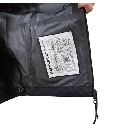 Liberaiders LR 3 Layer Jacket (Schwarz)