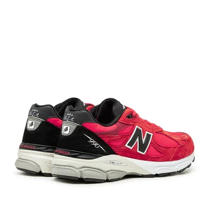 New Balance M990 v3 Made in USA (Rot /Schwarz)