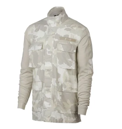 Nike Sportswear Camo Jacket (Beige / Weiß)
