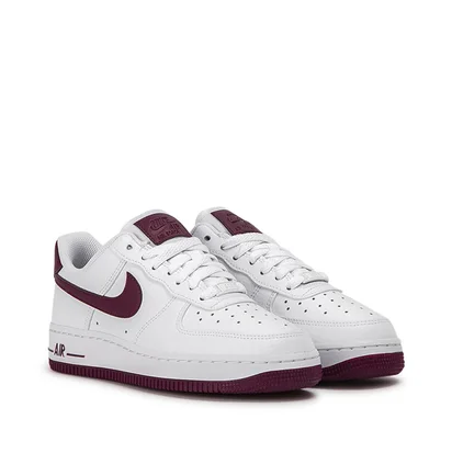 Nike WMNS Air Force 1 '07 (Weiß / Bordeaux)