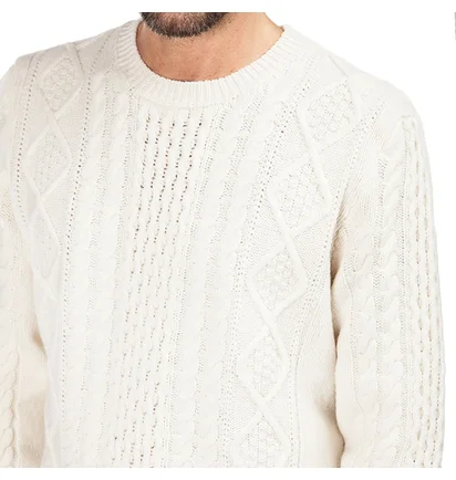 Norse Projects Arild Cable Knit (Beige)