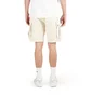 Stone Island Cotton Fleece Bermuda Cargo Shorts (Beige)