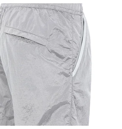 Stone Island Nylon Metal Ripstop Pants (Silber)