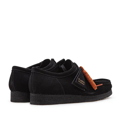 Clarks Wallabee Suede (Schwarz)