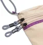 Taikan Sacoche Small Bag (Beige / Lila)