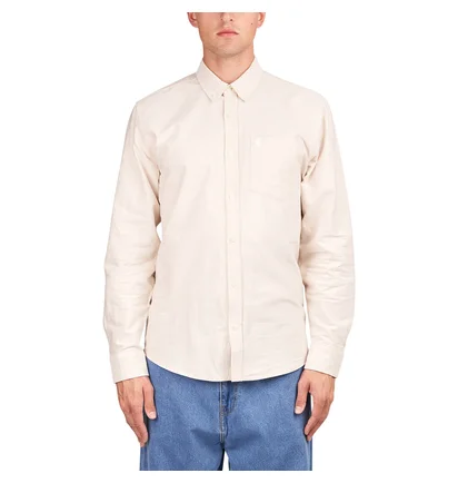Carhartt WIP L/S C-Logo Shirt (Beige)