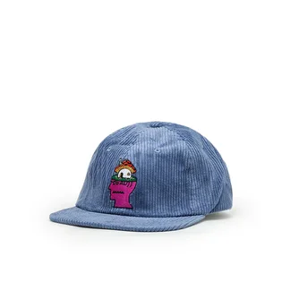 Brain Dead Mushroom Head Cord Six Panel Hat (Blau)