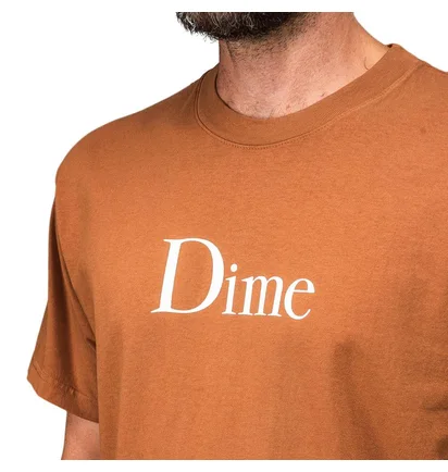 Dime Classic Logo T-Shirt (Braun)