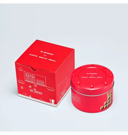 Casio x Super Mario G-Shock DW-5600SMB-4ER (Rot / Multi)