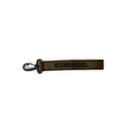 Neighborhood Jacquard Logo Keyholder (Olive)