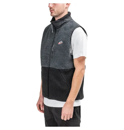Nike Fleece Vest (Schwarz / Grau)