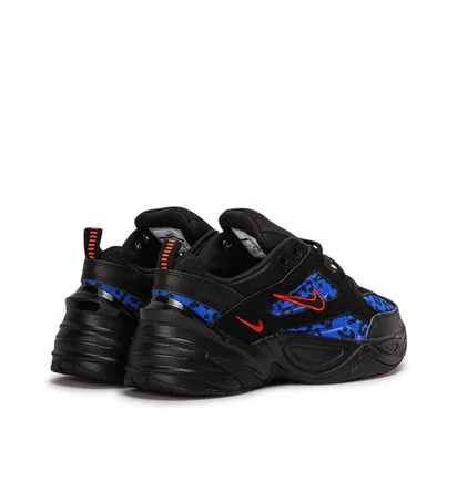 Nike WMNS M2K Tekno 'Black Leopard' (Schwarz / Blau)