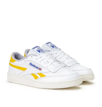 Reebok Club C Revenge Mu (Weiß / Gelb)