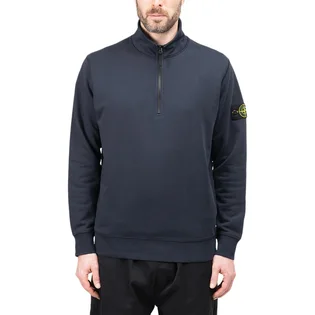Stone Island Half Zip Sweatshirt (Navy)