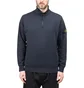 Stone Island Half Zip Sweatshirt (Navy)