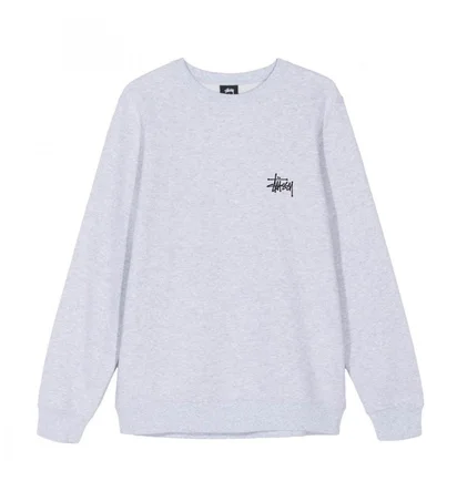 Stüssy Basic Crewneck (Grau)