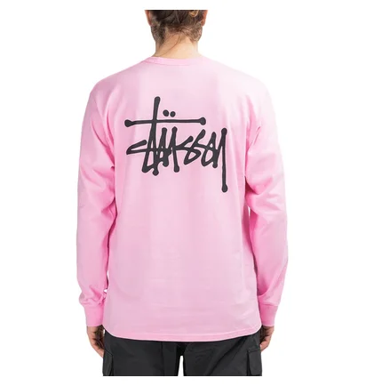 Stüssy Basic Longsleeve (Pink)