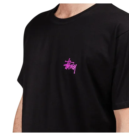 Stüssy Basic Stüssy Tee (Schwarz)