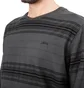 Stüssy Travis LS Crew (Dunkelgrau)