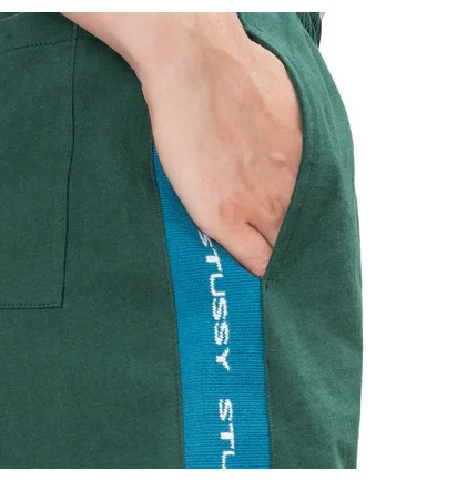 Stüssy WMNS Rib Logo Short (Grün / Blau)