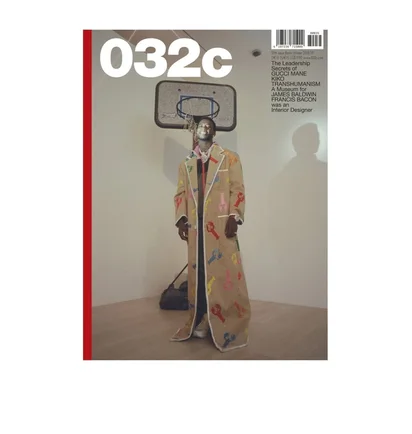 032c Mag: Issue #35 -Winter 2018/19 ''A Museum for James Baldwin'' Cover – 032c