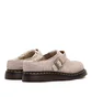 Dr. Martens Isham Faux Shearling Lined Suede Mules (Beige)