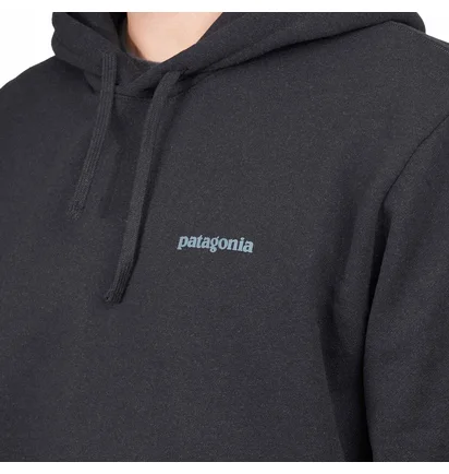 Patagonia Fitz Roy Icon Uprisal Hoody (Schwarz)