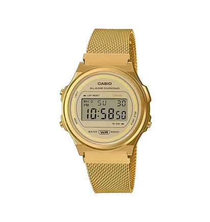 Casio Vintage Round A171WEMG-9AEF (Gold)