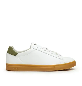 Clae Bradley Vegan (Weiß / Oliv / Gum)