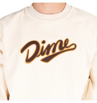 Dime Team Corduroy Crewneck (Beige)