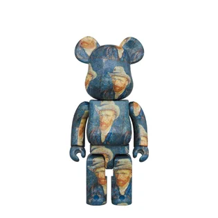 Medicom 100% + 400% Van Gogh Museum Self Portrait Be@rbrick Toy