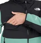 The North Face Denali Jacket (Schwarz / Grün)
