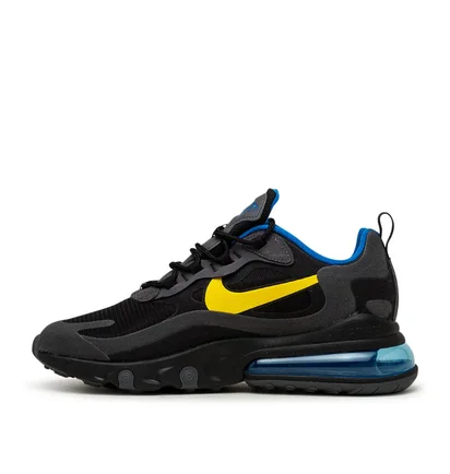 Nike Air Max 270 React (Schwarz / Blau / Gold)